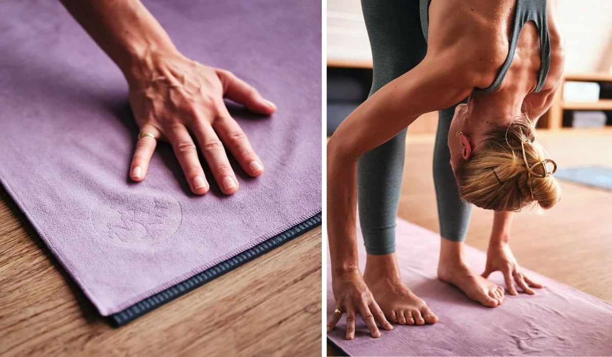 Hot Yoga Essential: The eQua® Hot Yoga Mat Towel – Manduka