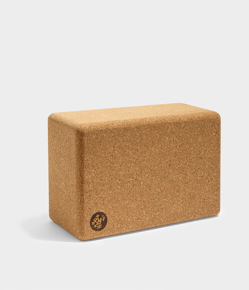 Manduka Cork Yoga Block vs. Wood Block