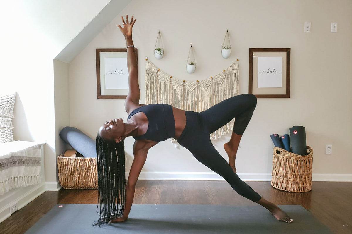 How to Create an At Home Yoga Studio