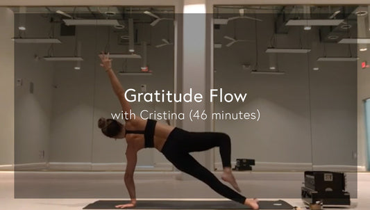 Gratitude Vinyasa Flow with Cristina