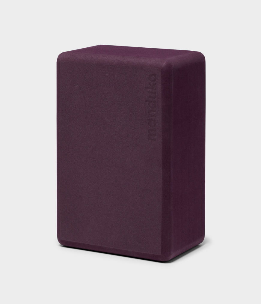 Yoga Studio Recycled Foam Single Yoga Block 40 x 30 x 5cm, Recycled Full- Chip Lightweight Yoga Block, Shock Absorbent, Multi-Coloured :  : Sports & Outdoors