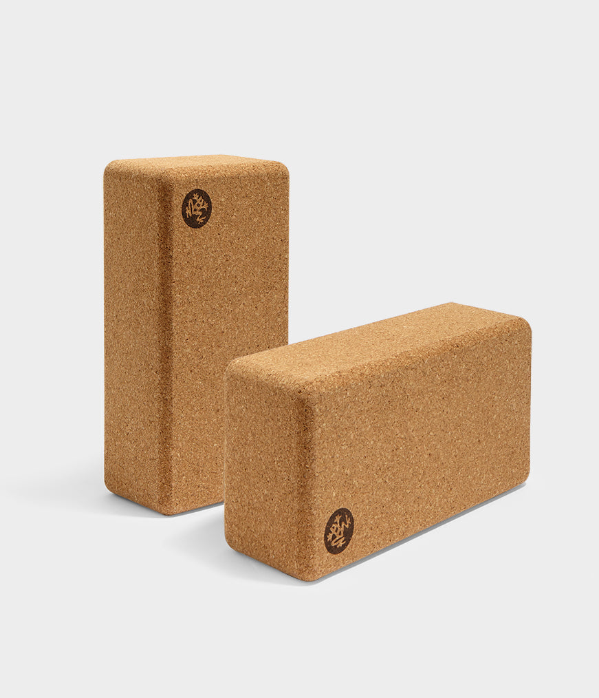 Manduka Lean Cork Yoga Block