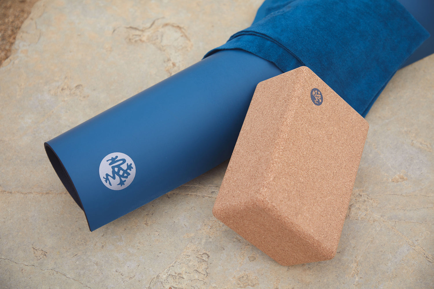YogaAddict Foam & Cork Yoga Blocks 2 Pack and Ghana