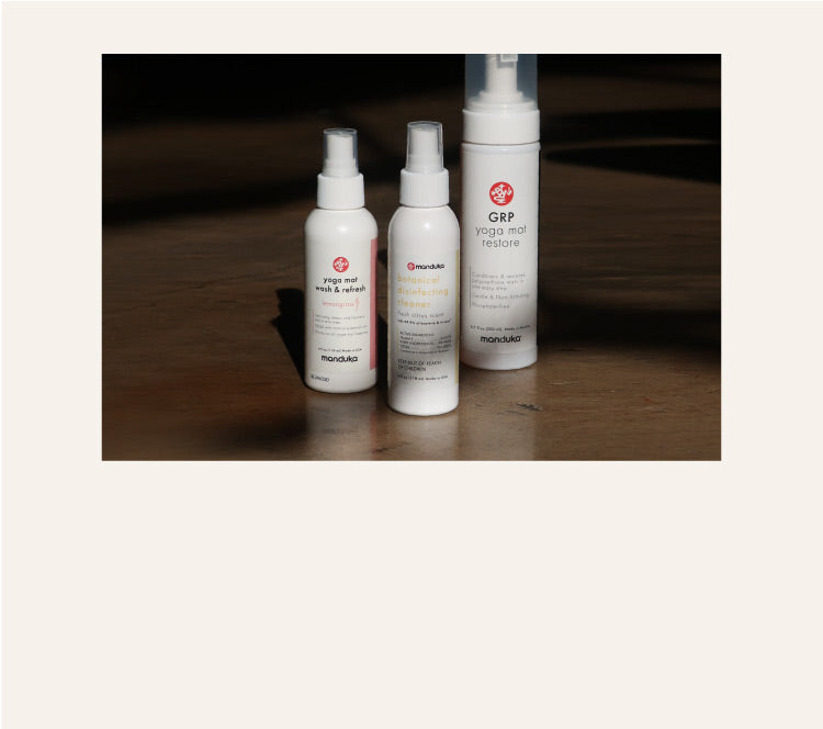 Essential Yoga Mat Cleaners & Mat Sprays Manduka