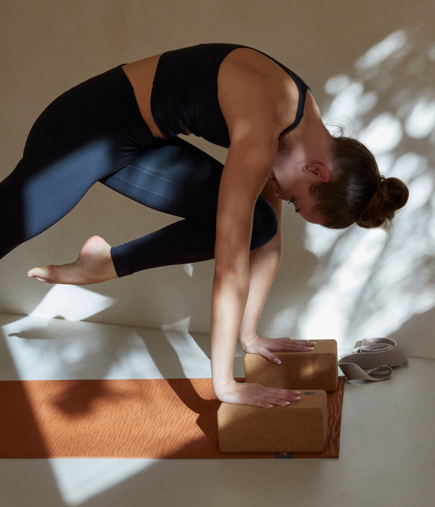 Using-Yoga-Block-for-Triangle-Pose | Yoga Digest
