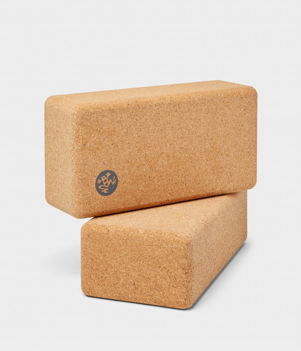 High Quality Foam & Cork Yoga Blocks Manduka